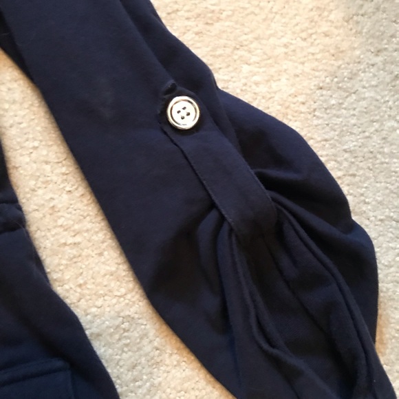 Navy Blue Karen Scott Jacket - Picture 4 of 4